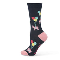 Pigs Will Fly | Womens Bamboo Socks