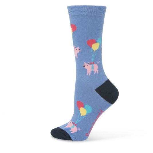 Pigs Will Fly | Womens Bamboo Socks