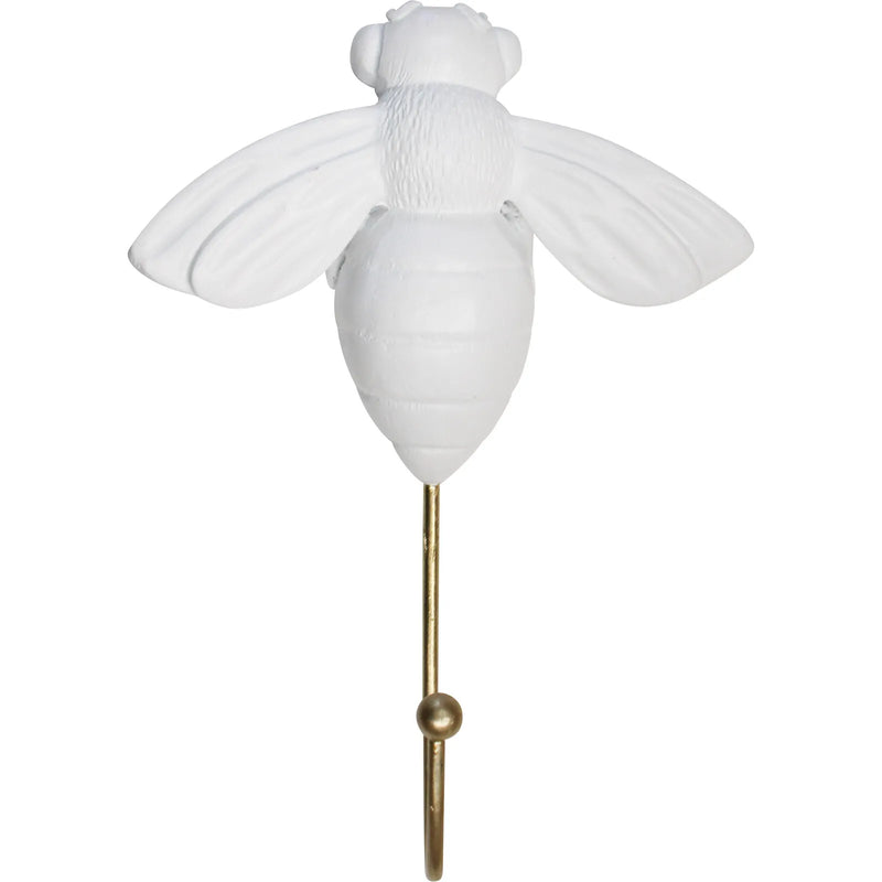 Hook Bee White Gold
