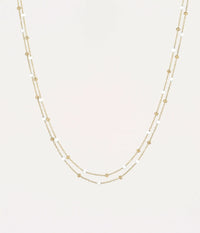 Billes Necklace | White