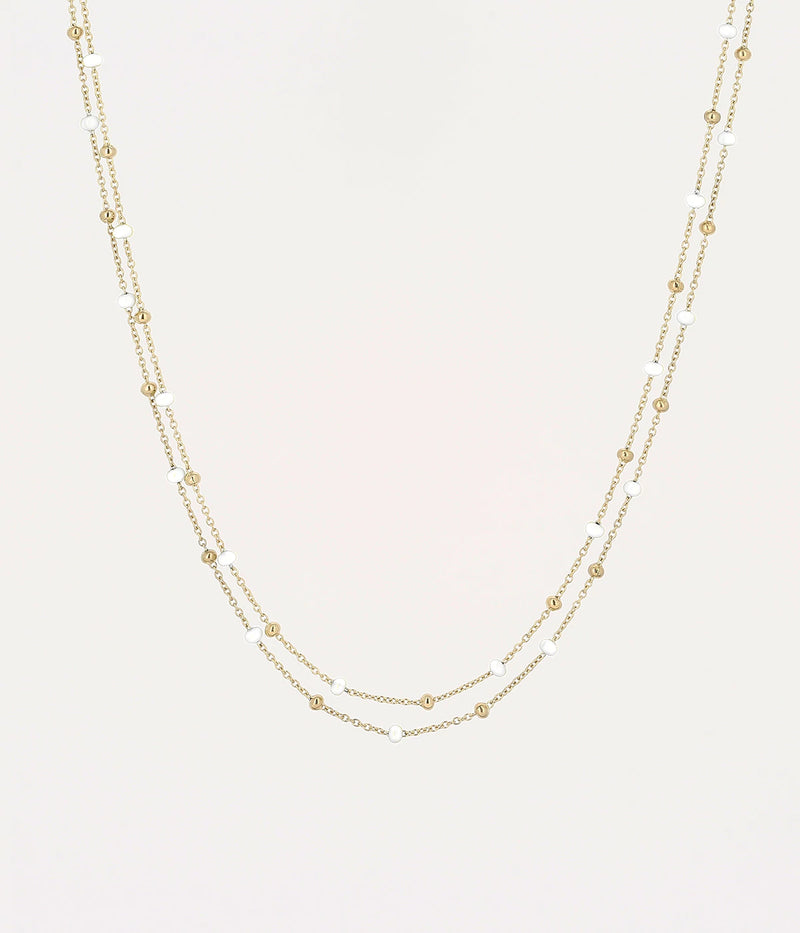 Billes Necklace | White