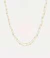 Billes Necklace | White