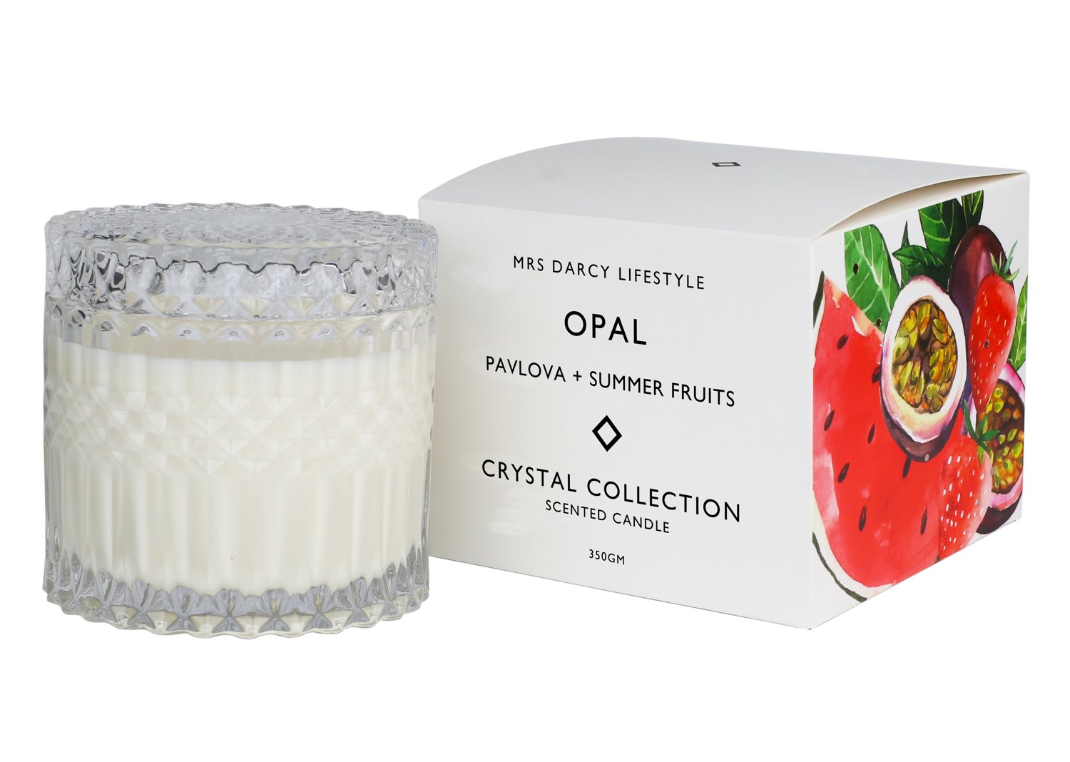 Candle Opal | Pavlova + Summer Fruits