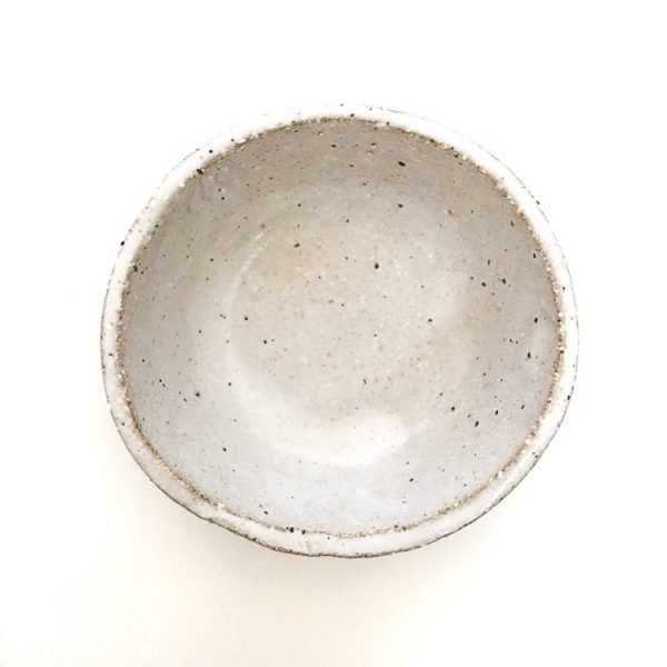 Ceramic Grit Bowl Handmade
