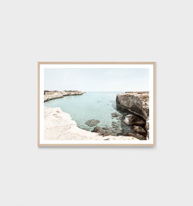 Crystal Shallows | Framed Print