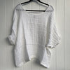 Carina Elasticasted Sleeves Linen Top