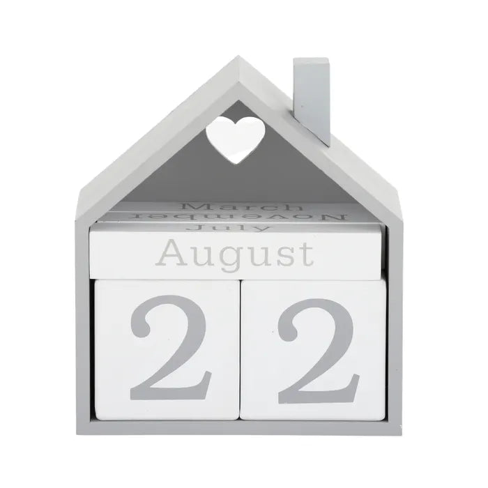 Adobe Desk Calendar | Grey + White