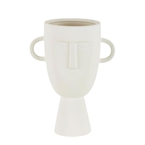 Coltrane Ceramic Face Vase