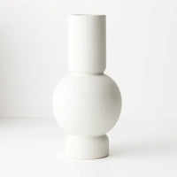 Isobel Vase | White