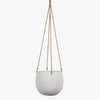 Flo Hanging Planter Pot/ Bowl | White