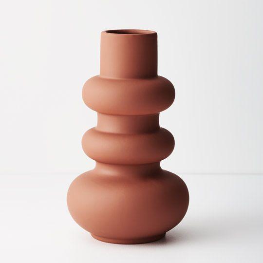 Lucena Vase | Terracotta