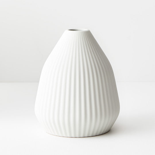 Taza Vase | White