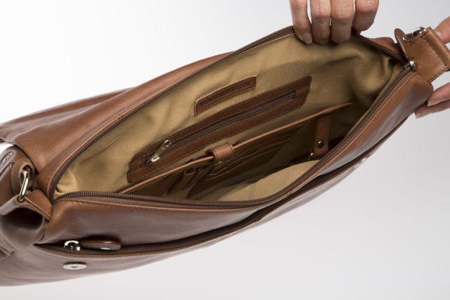 Finn Leather Satchel Bag