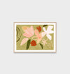 Floral Collage Green | Framed Art Print
