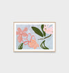 Floral Muse Blue | Framed Art