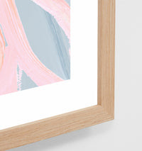 Floral Muse Blue | Framed Art