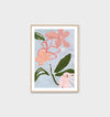 Floral Muse Blue | Framed Art