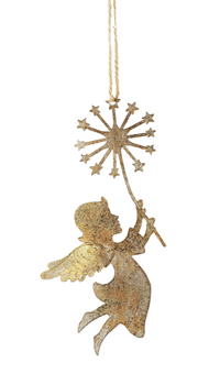 Angel Girl | Gold | Hanging Decoration