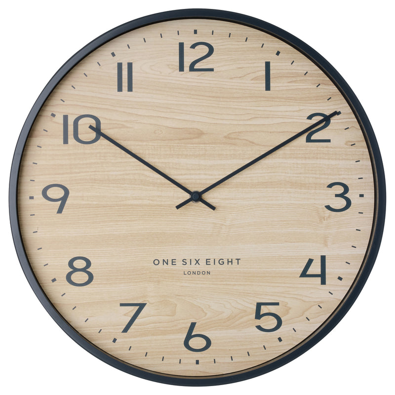 Taylor Silent Wall Clock | Charcoal Grey 40cm