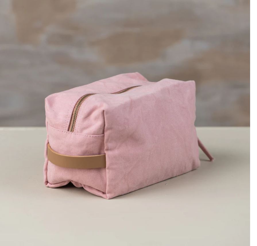 Journey Cotton Canvas Toiletry Bags