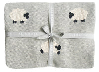 Baa Baa Sheep Blanket | Cotton Knit