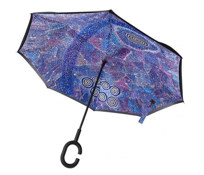 Aboriginal Artist Designed Inverted Umbrella