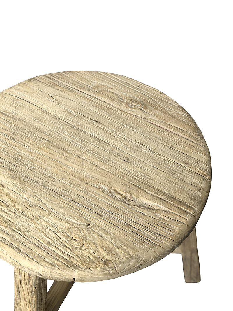 Round Tea Elm | Side Table