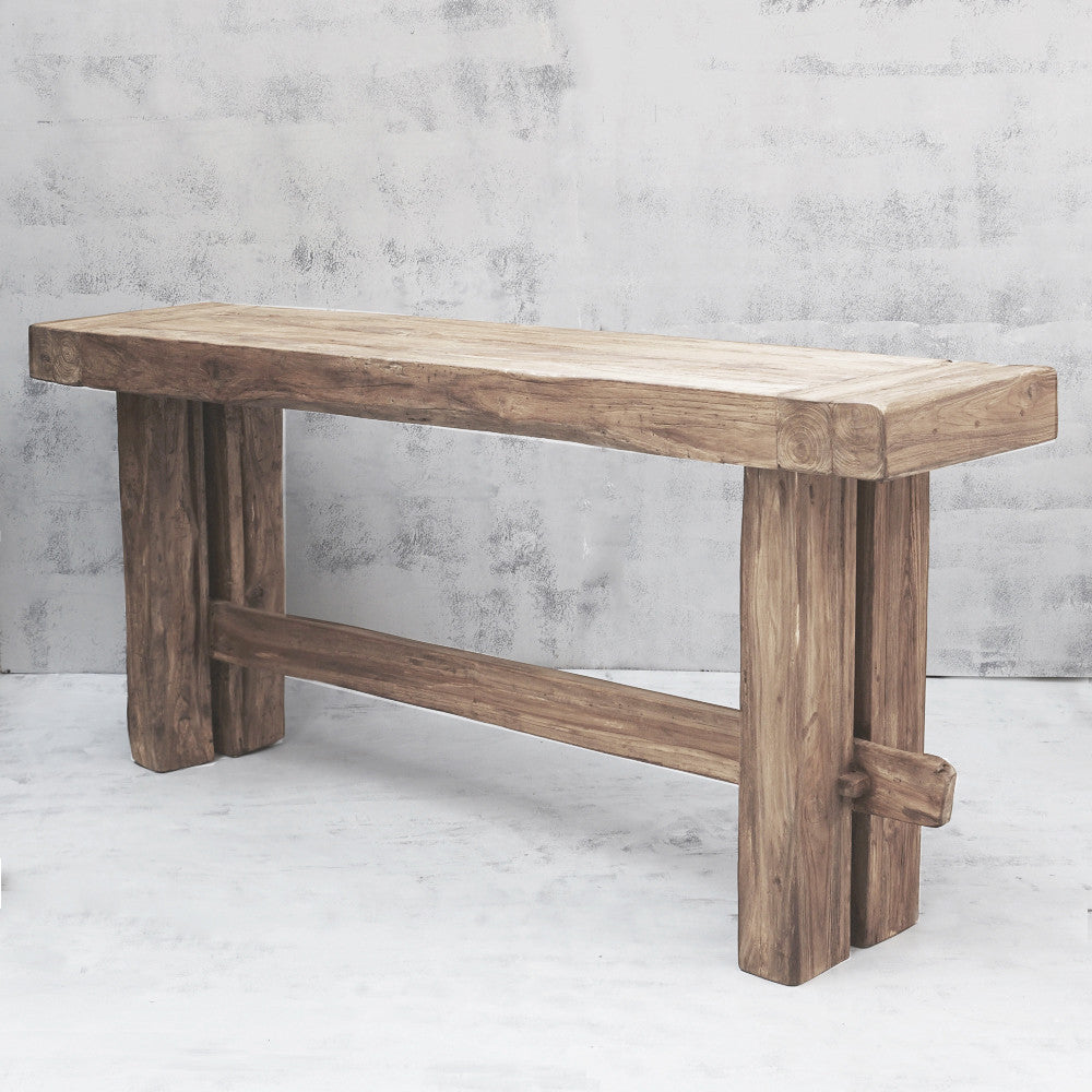 Yashar Rustic Timber Console - Whatever Mudgee Gifts & Homewares