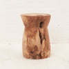 Nail Head Tree Stump Stool