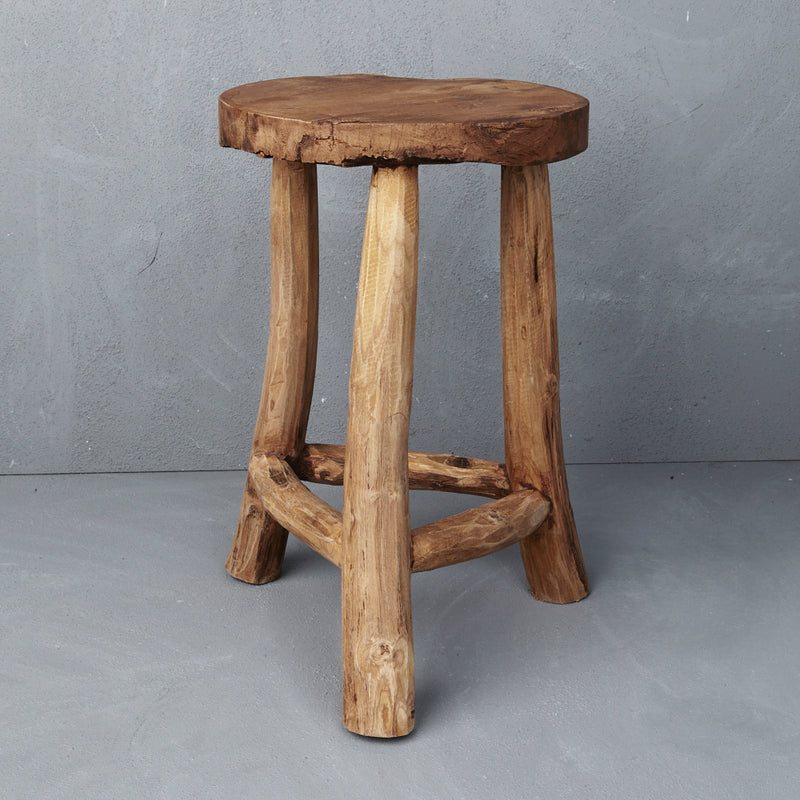 Timber Milking Lale Stool - Whatever Mudgee Gifts & Homewares