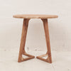Arlin | Round Teak Side and Coffee Table