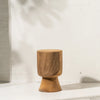 Ama Teak Stool | Raw Finish