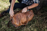 Beckwith Duffle | Leather Travel Bag