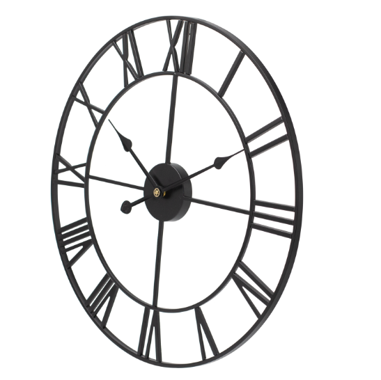 Karl | Silent Metal Wall Clock | 60cm