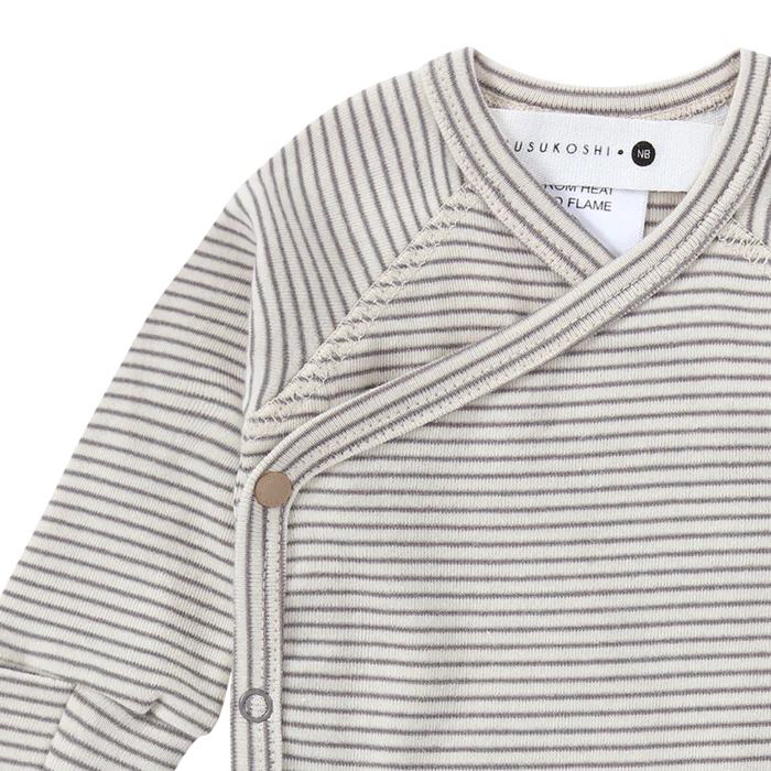 Kimono Bodysuit L/S Platinum
