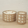 Lida Rattan Candle | Medium