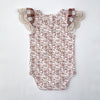Baby Girls Knit Romper | Bronze Twig