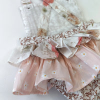 Baby Girls Frilly Playsuit | Sweet Chestnut