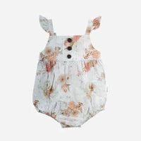 Baby Girls Freya Playsuit | Chestnut Floral