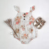 Baby Girls Freya Playsuit | Chestnut Floral