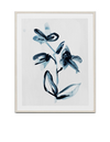 Indigo Flower | Framed Print