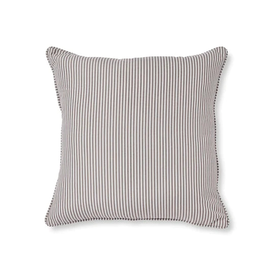 Morris Grey Stripe Cushion
