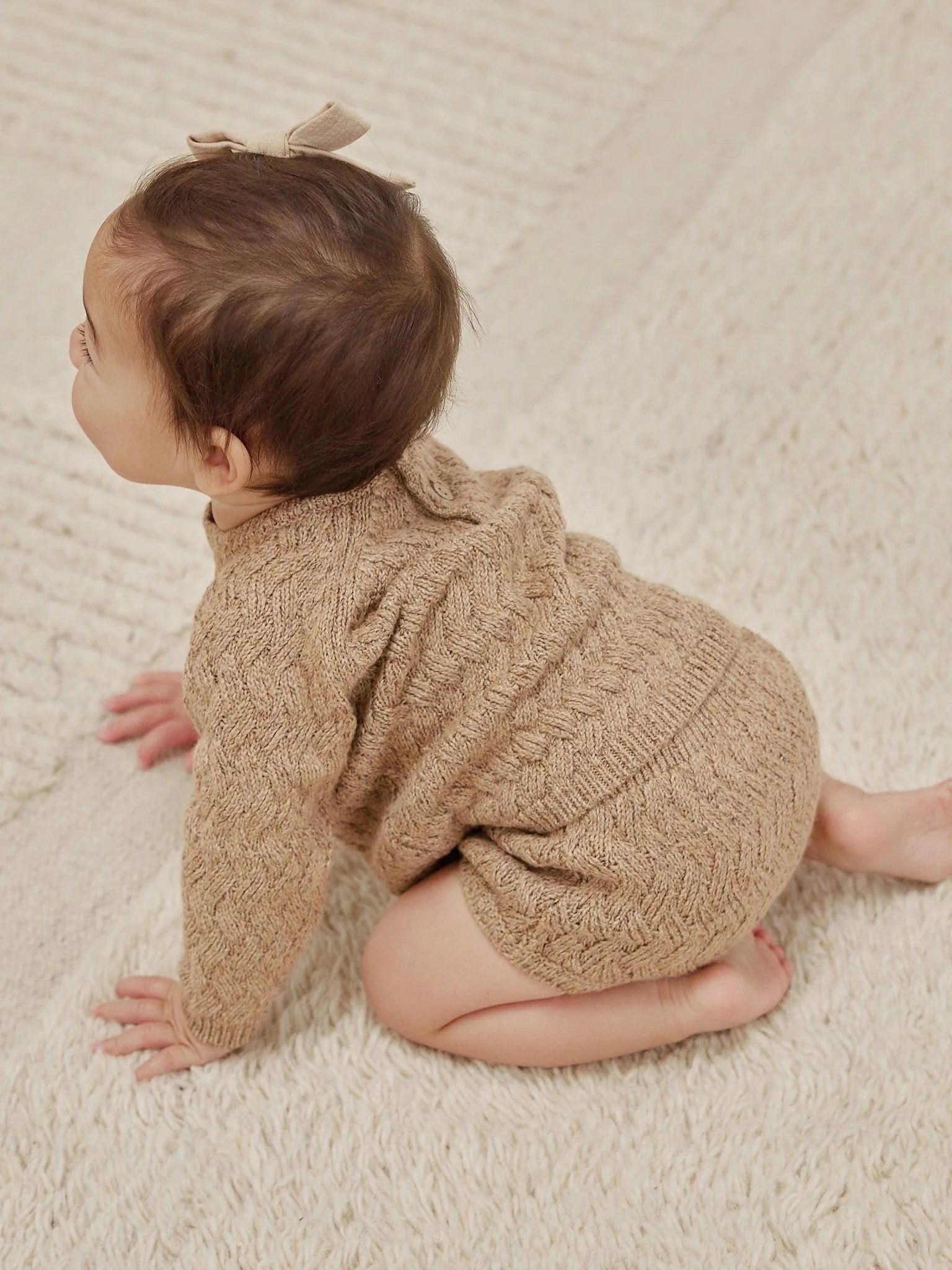 Mira Knit Set | Heathered Apricot