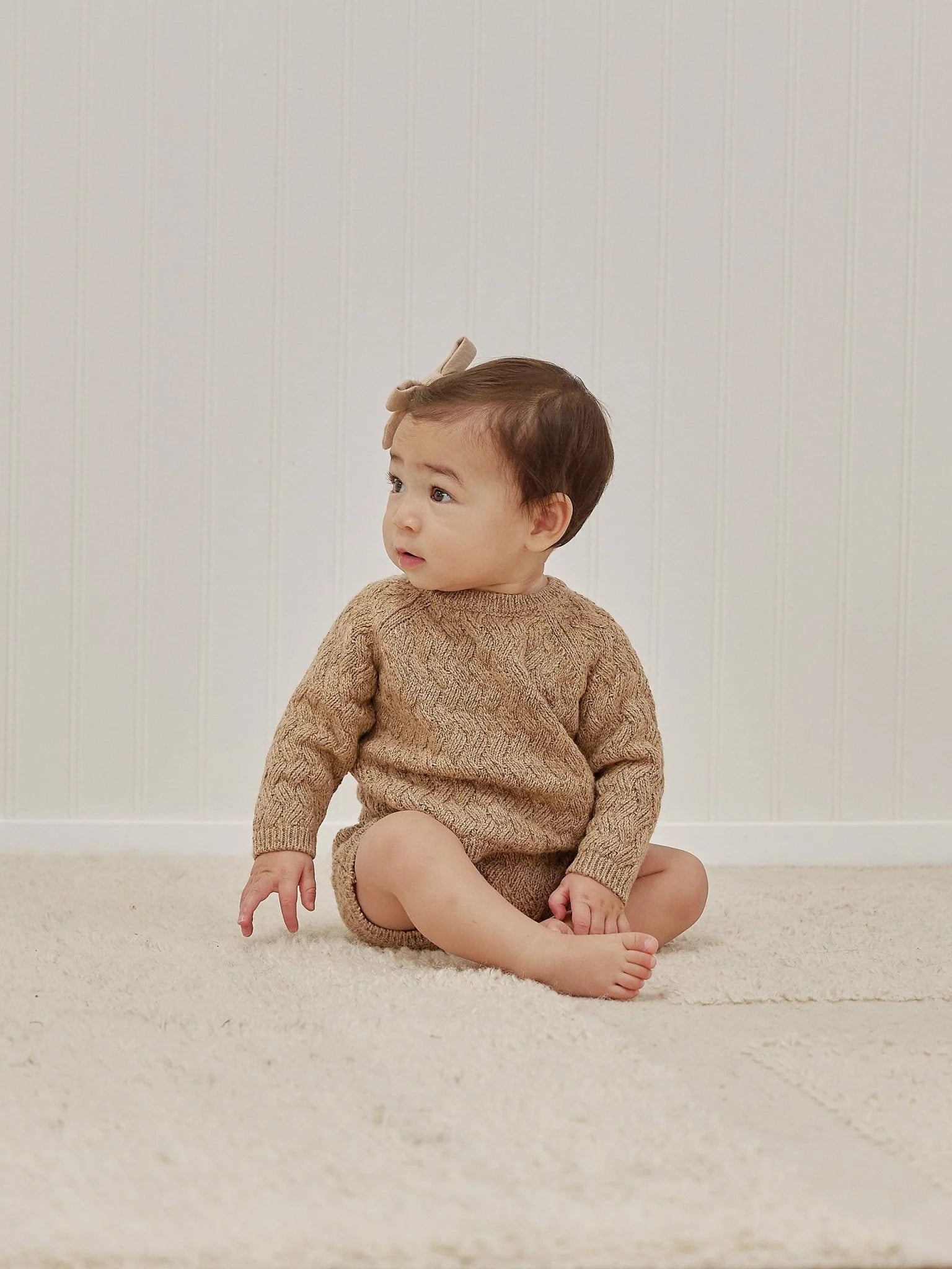 Mira Knit Set | Heathered Apricot