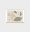Modern Bloom Sage 4 | Framed Print