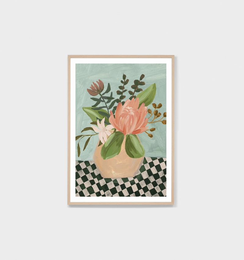 Native Vase Sage | Framed Print