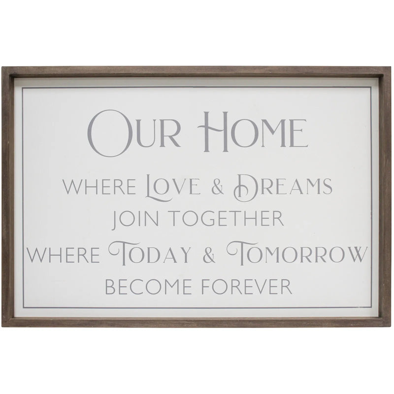 Sign Large Our Home