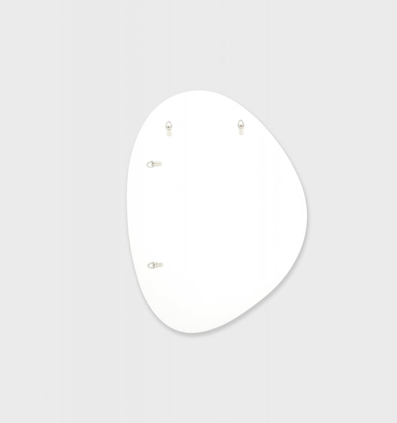 Pebble White Mirror | 70x90cm