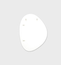 Pebble White Mirror | 70x90cm