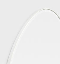 Pebble White Mirror | 70x90cm